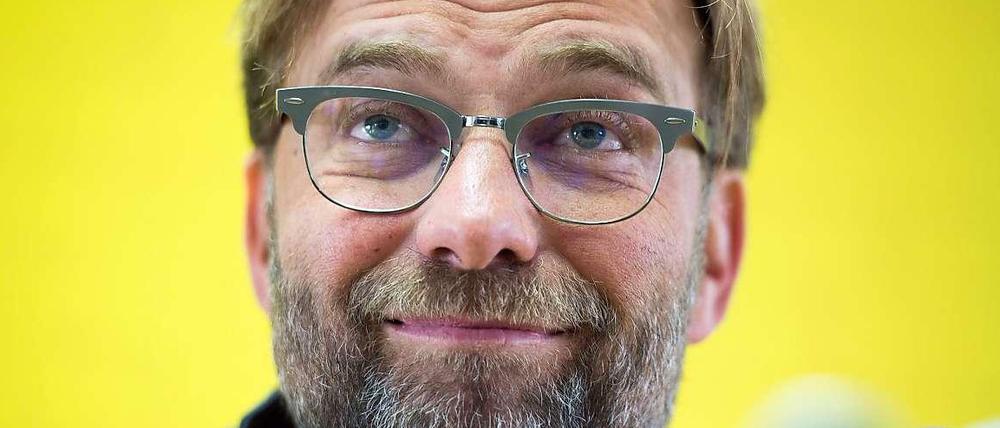Jürgen Klopp konnte über die Aussagen von Helmut Markwort nur müde lächeln.