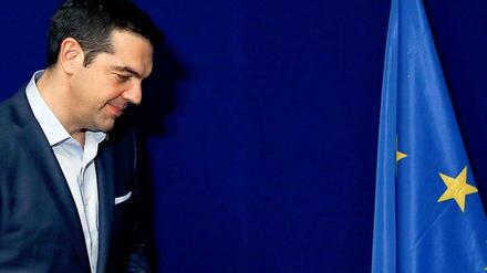 Der griechische Ministerpräsident Alexis Tsipras beim EU-Gipfel in Brüssel.