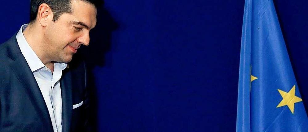 Der griechische Ministerpräsident Alexis Tsipras beim EU-Gipfel in Brüssel.