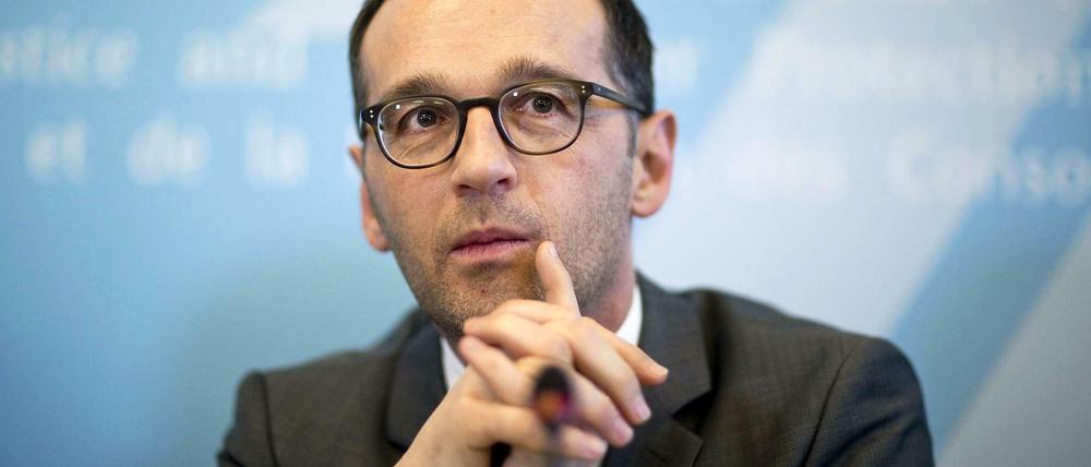 Sieht sich und sein Ministerium als Sachwalter der Verbraucher im Zeitalter der Digitalisierung: Bundesjustizminister Heiko Maas (SPD).