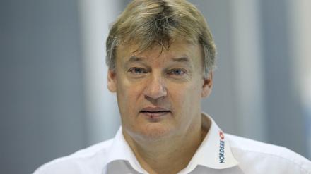 Hagen Stamm, 54, gewann bei Olympia 1984 Wasserball-Bronze. Heute ist der Fahrrad-Unternehmer Präsident der Wasserfreunde Spandau 04.