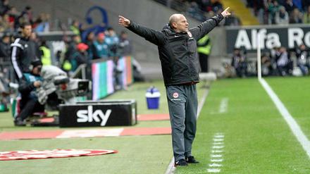 Thomas Schaaf hatte allen Grund zum Jubeln.