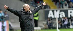 Thomas Schaaf hatte allen Grund zum Jubeln.
