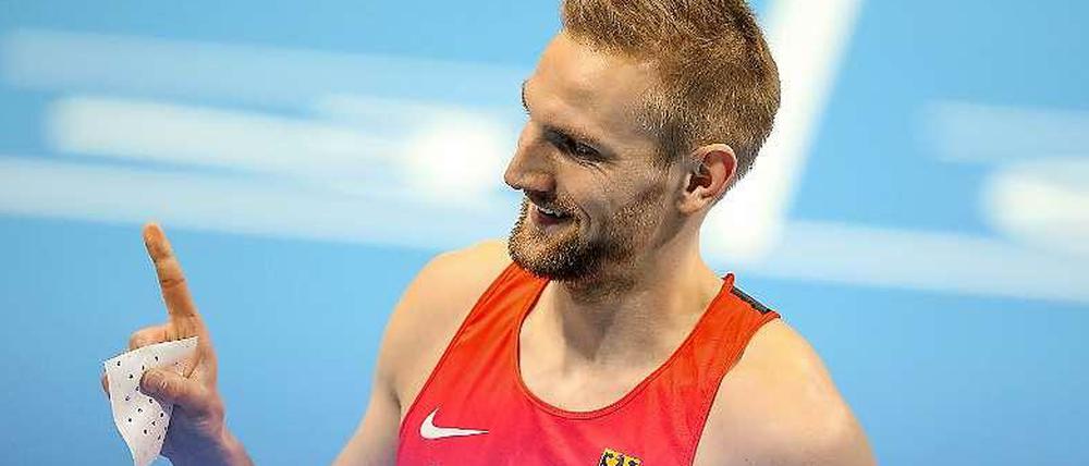 Lucas Jakubczyk gewann mit der deutschen 4 x 100-Meter- Staffel bei der EM 2014 in Zürich Silber. Der Sprinter vom SC Charlottenburg ist deutscher Vizemeister über 100 Meter.