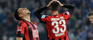 Zunehmend unglücklich: Die zuletzt vier Niederlagen der Hertha verliefen nach ähnlichem Muster.