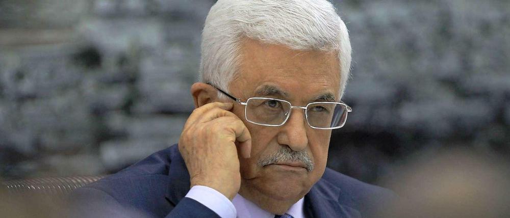 Mahmud Abbas.