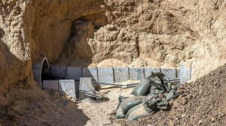 Versorgung unter der Erde: Der Gazastreifen ist von Gütern abgeschnitten, sie kommen aus Tunnelröhren. Durch Tunnel kommen aber auch Abschussrampen, Waffen – und Kämpfer. Sie erreichen so Israel.