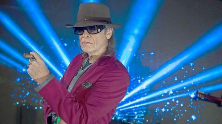 Keine Panik.  Udo Lindenberg wurde mit einer Knarre erwischt.