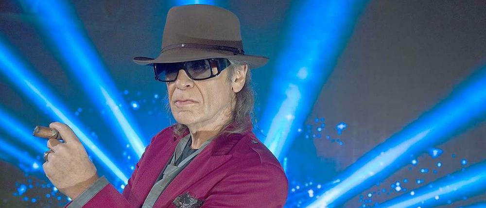 Keine Panik.  Udo Lindenberg wurde mit einer Knarre erwischt.