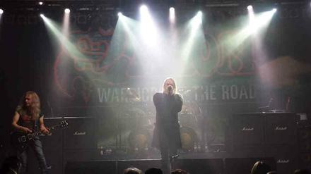 Saxon's Sänger Peter "Biff" Byford gehörte zu den Gründungsmitgliedern von 1976.