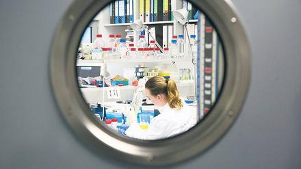 Biomedizin für alle. Das Wissenschaftsjahr soll die Öffentlichkeit für Forschung interessieren.Foto: Thilo Rückeis