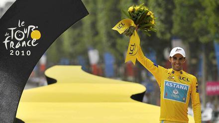 Absteigen bitte. Contador darf 2011 wohl keine offiziellen Rennen fahren.