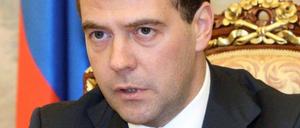 Russlands Präsident Dimitri Medwedew