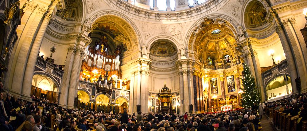 So war es 2014 im Berliner Dom. Dieses Jahr ist alles anders.