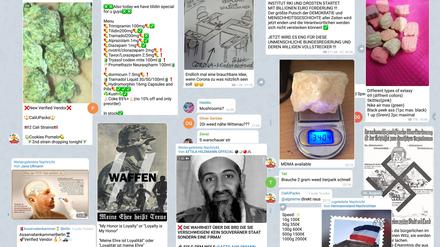 Ein Klick bis zur Straftat. Über Telegram kommunizieren Verschwörungsideologen genauso wie Volksverhetzer, Dealer finden hier ihre Kunden.