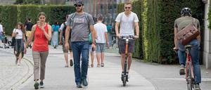 E-Scooter im Regierungsviertel Berlin