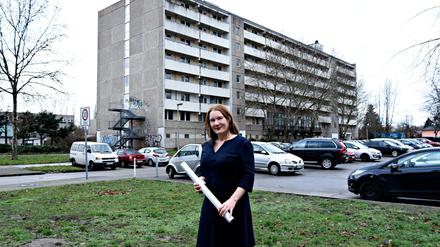 Die Architektin Friederike Schwalbe würde das Bürgerzentrum in Hohenschönhausen gerne erhalten.
