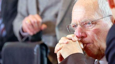 Wolfgang Schäuble gibt seiner Partei Rätsel auf.