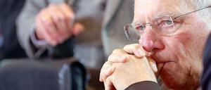 Wolfgang Schäuble gibt seiner Partei Rätsel auf.