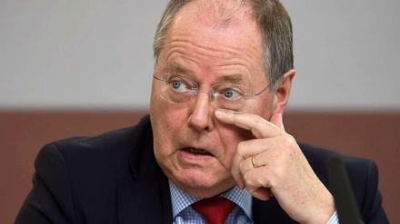 Demnächst Bürokratiebekämpfer: Peer Steinbrück.