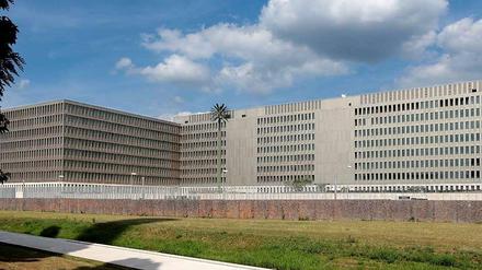 Der Neubau der BND-Zentrale an der Chausseestraße.
