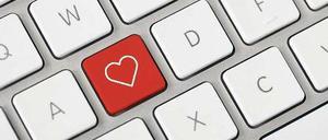 Liebe gefunden. Mehr als jeder Dritte hat online einen Partner kennengelernt.