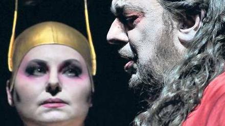 Herrscherpaar. Liudmyla Monastyrska und Plácido Domingo.