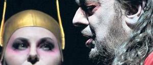 Herrscherpaar. Liudmyla Monastyrska und Plácido Domingo. 