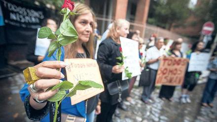 Forderung nach Gerechtigkeit. Demonstranten in Buenos Aires verlangen, dass der Tod von Alberto Nisman aufgeklärt wird. 