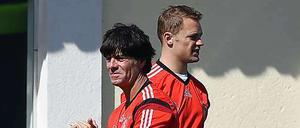 Manuel Neuer muss gegen Australien passen. Für Georgien soll es aber reichen.