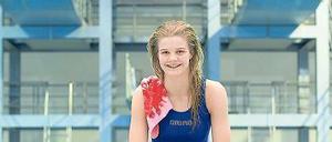 Die 16-jährige Christina Wassen ist ein großes Talent im Wasserspringen.