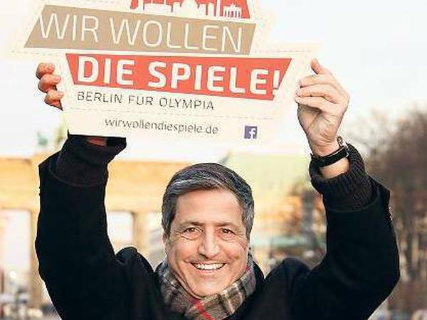 Feuer und Flamme. Kaweh Niroomand, Geschäftsführer bei den BR Volleys und ehemaliger Topmanager, gehört zu den eifrigsten Verfechtern der Bewerbung.