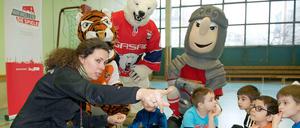 Profi-Fans. Die Maskottchen der Berliner Vereine im Schulsport.