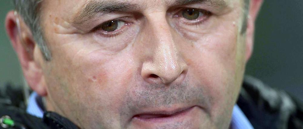 Angefressen. Klaus Allofs ärgert sich über Manuel Gräfe.