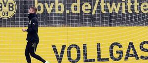 Schluss mit Vollgas: Marco Reus wurde vorerst aus dem (Straßen)verkehr gezogen.