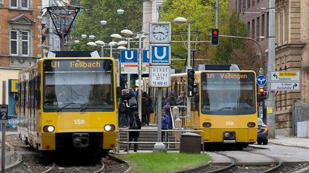 Laut dem Statistischen Bundesamt in Wiesbaden werden Stadtbahnen wieder mehr genutzt: Hier eine Aufnahme aus Stuttgart.