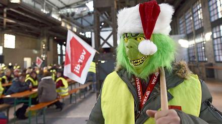Der Grinch verdirbt das Weihnachtsfest - das will Verdi angeblich nicht tun. 
