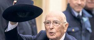 Am Mittwoch unterzeichnete Giorgio Napolitano seinen Rücktritt – im Alter von fast 90 Jahren und nach 62 Jahren in der Politik. 