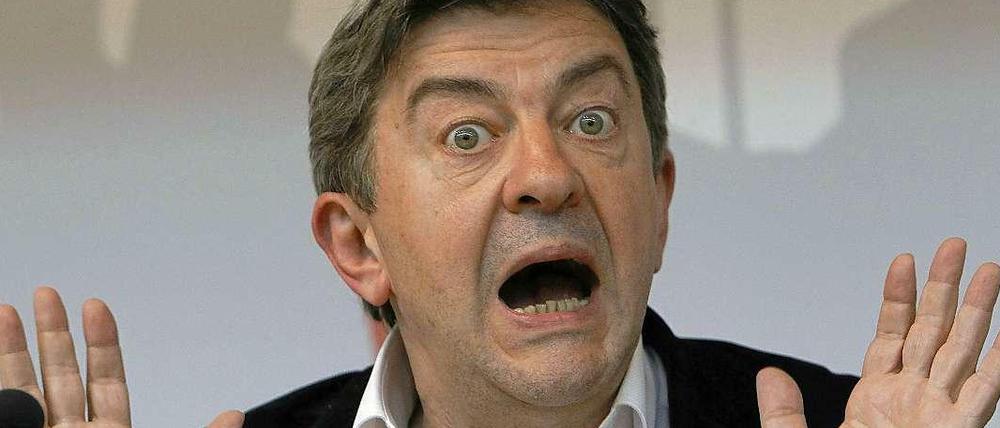 Der Gründer der französischen Linkspartei, Jean-Luc Mélenchon.