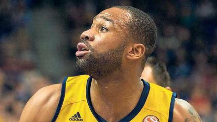Nicht zu stoppen. Berlins Reggie Redding erzielte 27 Punkte. Foto: Imago