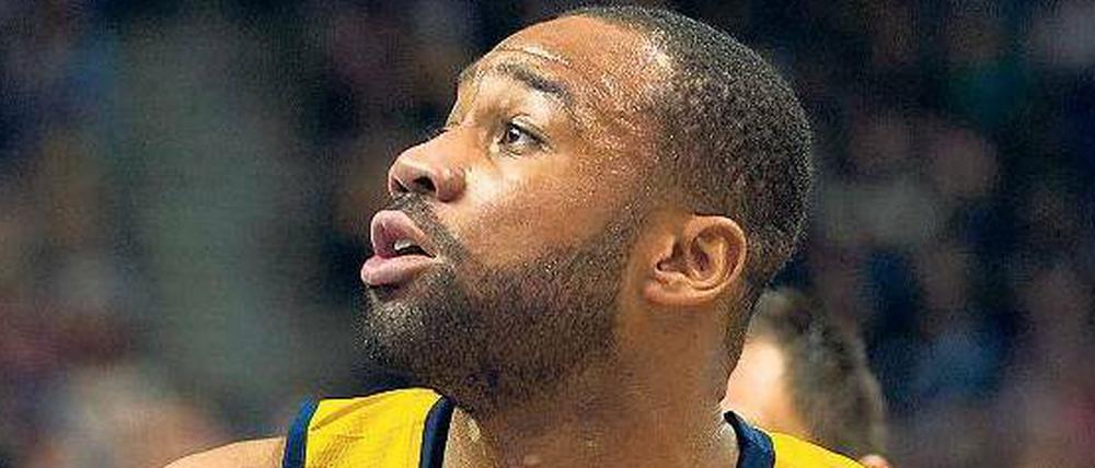 Nicht zu stoppen. Berlins Reggie Redding erzielte 27 Punkte. Foto: Imago