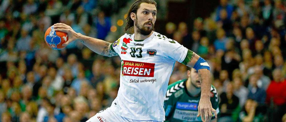 Fredrik Petersen gewann mit den Füchsen in Leipzig.
