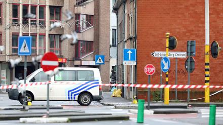 Die Umgebung in Gent wurde weiträumig abgesperrt.