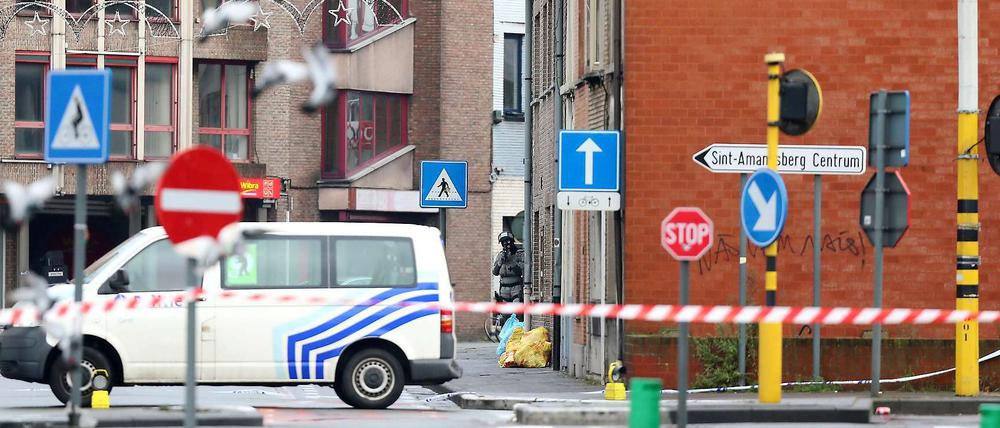 Die Umgebung in Gent wurde weiträumig abgesperrt.
