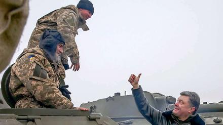 Der ukrainische Präsident Petro Poroschenko will im Laufe der Woche die Gespräche beginnen.
