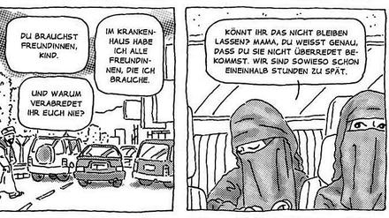 Intisar bedeutet „Sieg“: Eine Szene aus dem besprochenen Buch.