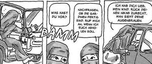 Intisar bedeutet „Sieg“: Eine Szene aus dem besprochenen Buch.