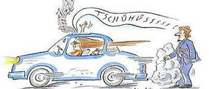 Das Leben selbst in die Hand nehmen. Viele Arbeiten von Marie Marcks waren geprägt von den Auseinandersetzungen der Frauenbewegung. Mit freundlicher Genehmigung von marie-marcks.de.