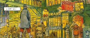 Vorbild für den Look von "Blade Runner": "The Long Tomorrow" von Moebius.