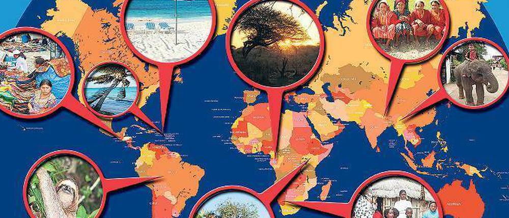 Was sind schon 80 Tage? Insbesondere Backpacker nehmen sich heute oft viele Monate Zeit für ihre Reise und arbeiten auch mal unterwegs.